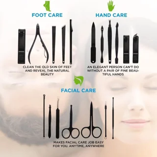 ست مانیکور و پدیکور گرین لاین مدل Clipper مجموعه 18 عددی 101527656