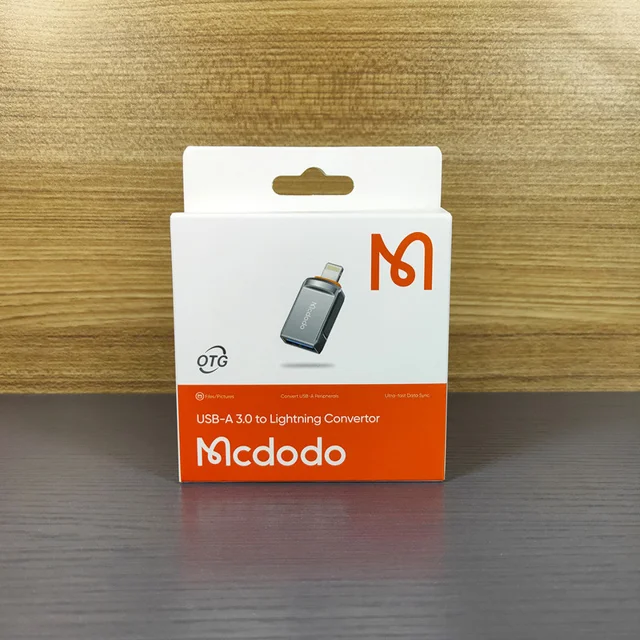 مبدل OTG تبدیل USB به لایتنینگ مک دودو مدل NewPack 2022 102520749