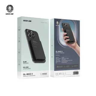 پاوربانک گرین لاین مدل GL-MAG 5 ظرفیت 5000 میلی آمپر ساعت 101527740