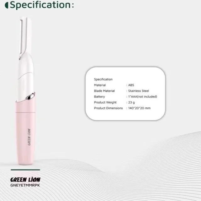 ماشین اصلاح موی صورت و بدن بانوان گرین لاین مدل GNEYETMMR 102886389