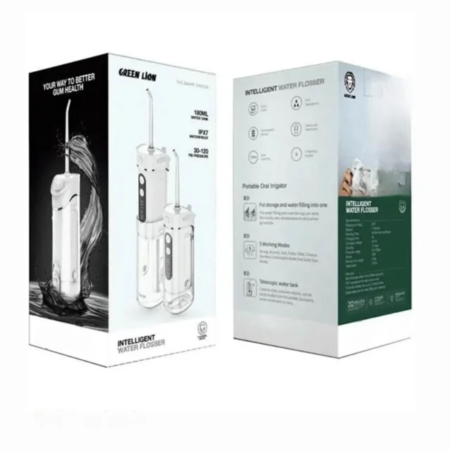 دستگاه شست‌وشوی دهان و دندان شارژی گرین لاین مدل GNPROR180MLWH 102592455