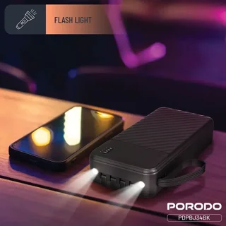 پاوربانک 10.5 وات پرودو مدل Piano PDPBJ34BK ظرفیت 20000 میلی‌آمپرساعت 101527759
